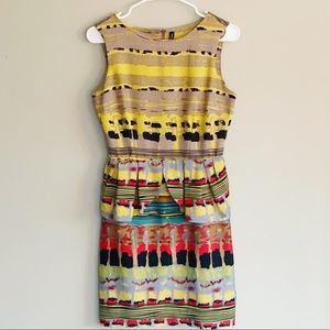 Walter Baker W118 Abstract Sleeveless Mini Dress Size XS